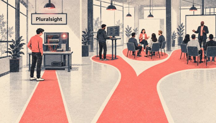 Pluralsight أم LinkedIn Learning؟ المختبر العملي قد يبرر مكتبة أصغر