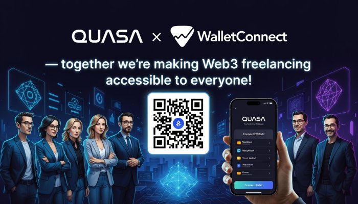 We are excited to announce a strategic partnership between QUASA and WalletConnect!