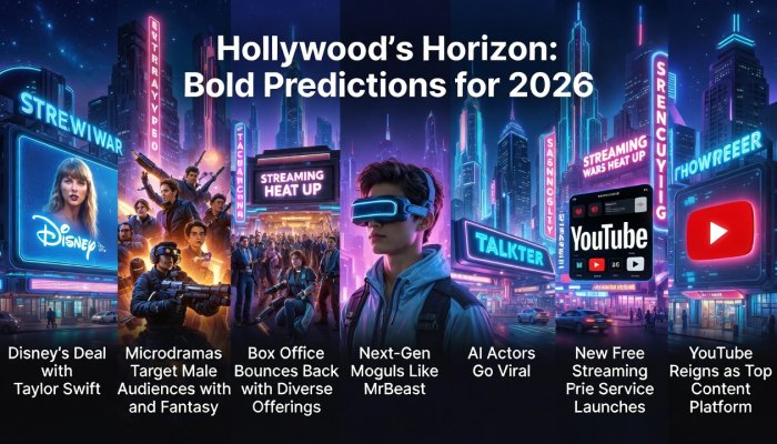Hollywood's Horizon: Bold Predictions for 2026