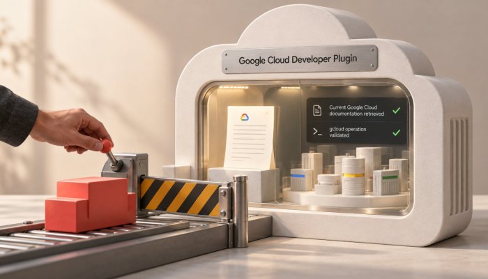 إضافة Google Cloud تجمع المهارات وMCP، وتطلب الموافقة قبل التغيير