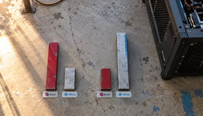 Qdrant թե Milvus․ քիչ հիշողությունը շրջում է արագության հաղթողին