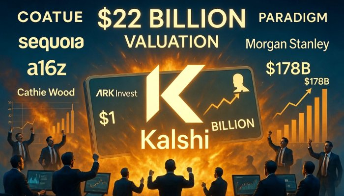Kalshi Raises $1 Billion at $22 Billion Valuation as Prediction Markets Go Institutional