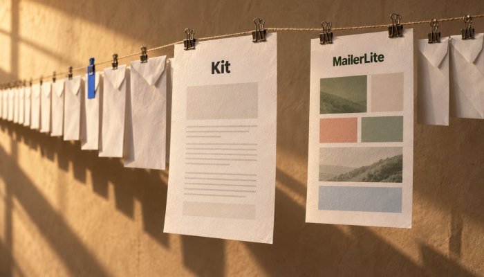 Kit hay MailerLite: danh sách lớn miễn phí đổi lấy trình soạn thảo đơn giản