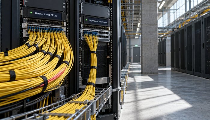 Hetzner ή DigitalOcean: η τιμή του VPS δεν δείχνει το φορτίο που αντέχει