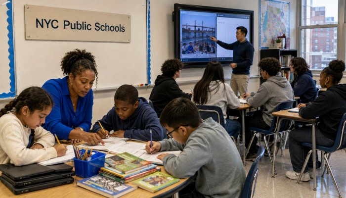 Nova York veta IA até o 8º ano — ensino médio terá uso supervisionado