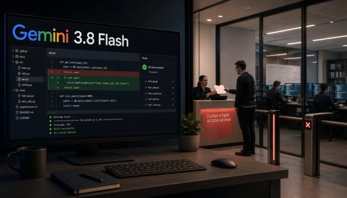 Gemini 3.8 Flash يحافظ على السعر، ونسخة Cyber ليست للجميع