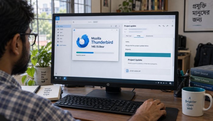 Thunderbird 140.15 এখনই আপডেট করুন—mail parser-এ একাধিক high-risk ত্রুটি