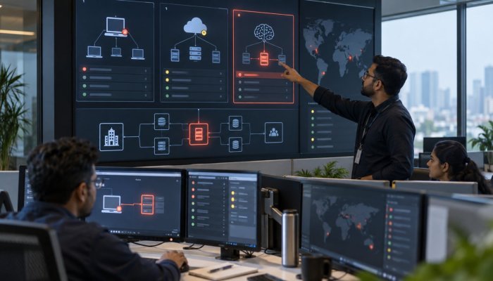 Wipro–CrowdStrike कमांड सेंटर खुला—अलर्ट नहीं, कारोबारी जोखिम प्राथमिक
