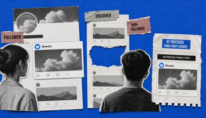 Bluesky cho né Discover: bài đăng vẫn công khai nhưng bớt bị lan truyền