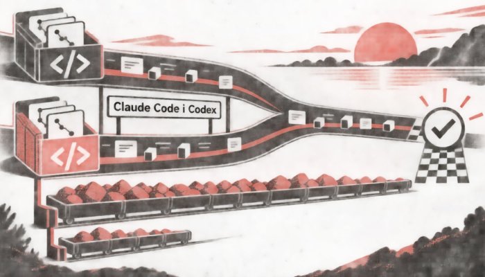 Claude Code czy Codex? Ten sam wynik może kosztować o 40% mniej