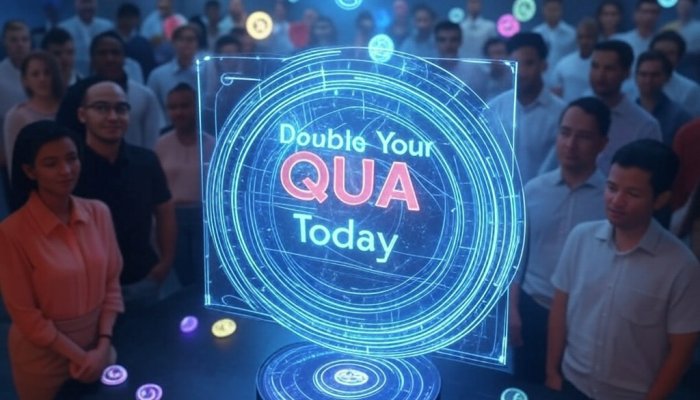 QUASA Gifts Money to Everyone Who Tops Up Their Balance: Double Your QUA Today!
