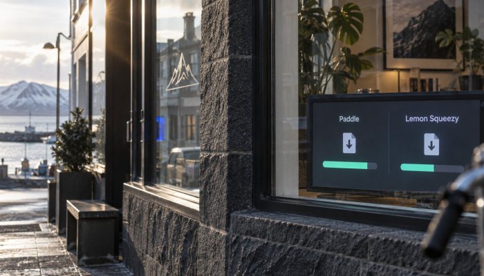 Paddle eða Lemon Squeezy: sama 5% gjald felur ólíka viðbótarkostnaði