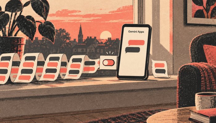 Gemini-geschiedenis uitzetten: meer privacy kost opgeslagen gesprekken