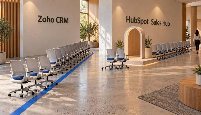 Zoho CRM эсвэл HubSpot: үнэгүй эхлэл өсөлтийн үнийг нууж чадна