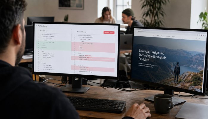 Webflow Source gibt KI-Agenten Codezugriff – vorerst nur in der Vorschau