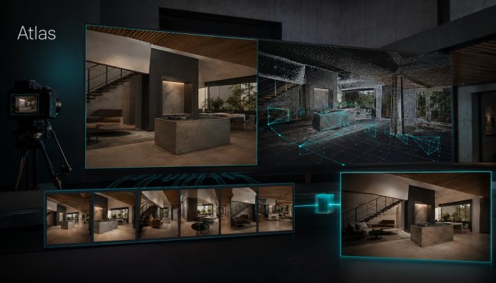 Atlas vereint Video und 3D-Simulation – der Zugang bleibt ausgewählten Partnern