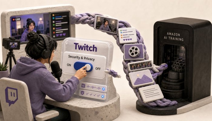 Twitch entraîne l’IA d’Amazon par défaut : où couper l’accès