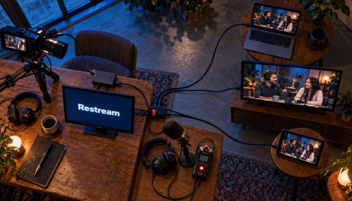 Restream või StreamYard: kolm sihtkohta jätavad hinnavaheks 26 dollarit