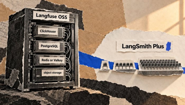 Langfuse vagy LangSmith: az önkiszolgáló tárhely árát a csapat fizeti meg