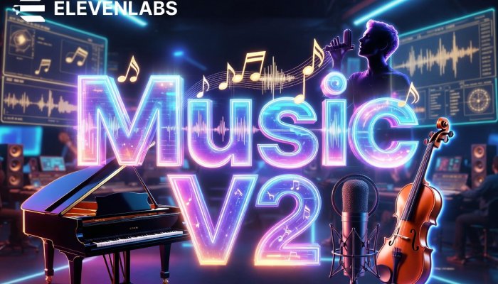 ElevenLabs Launches Music V2: A Major Leap Forward for AI Music Generation