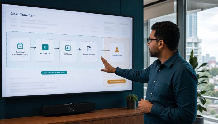 কোন কাজ AI-কে দেবেন, Glean Transform সেটিই আগে মানচিত্রে তুলবে