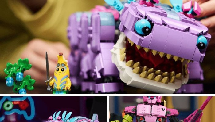 LEGO and Fortnite Team Up: Four New Sets Featuring Klombo and Mecha Team Leader Announced
