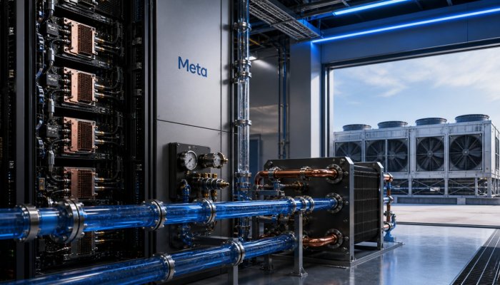Meta-র AI ডেটা সেন্টারে একই coolant চলবে ১০ বছর—তবু হিসাব অসম্পূর্ণ