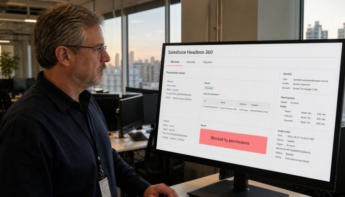 Headless 360 abre o Salesforce aos agentes sem recriar cada integração