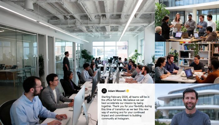 Instagram Mandates Full Five-Day Office Return Starting February 2026, Signaling Broader Big Tech Shift Away from Remote Work