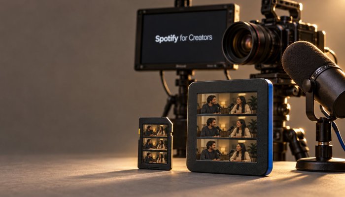 Video podcast trên Spotify: 10 GB là khuyến nghị, không phải giới hạn