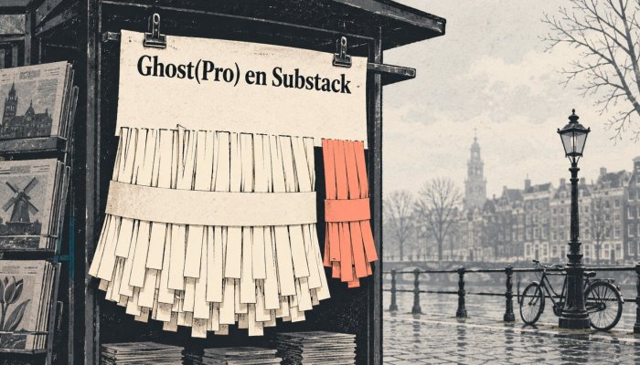 Ghost of Substack: bij €290 omzet kan de procentfee al kantelen