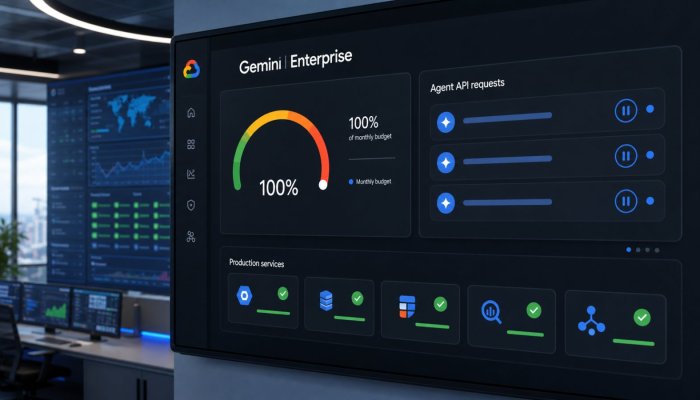 Gemini Enterprise thêm trần chi tiêu: AI agent hết ngân sách sẽ tự dừng