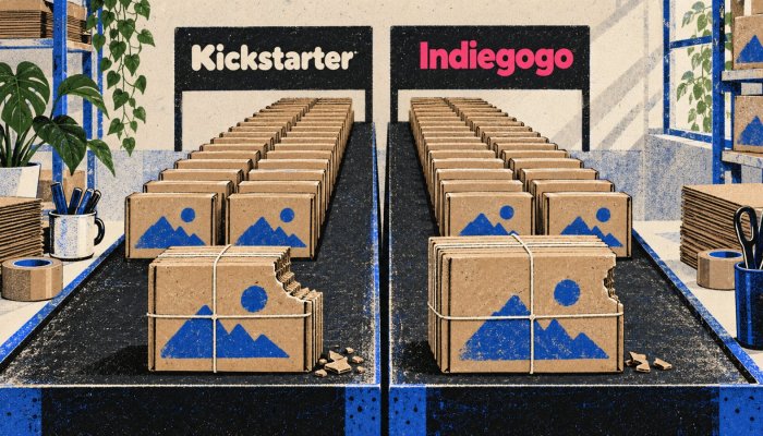 Kickstarter ili Indiegogo: istih 5% ne daje isti račun kampanje