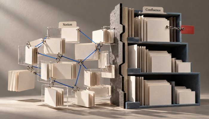 Notion vs Confluence: Flexible Databases or Controlled Documentation?