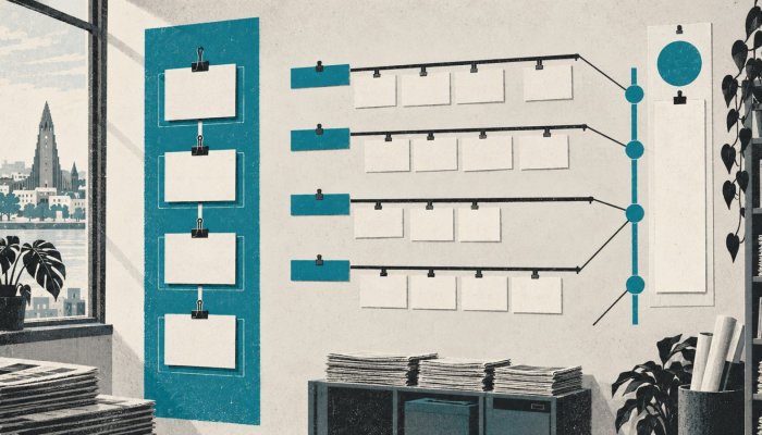 Trello eða Asana: einföld tafla kostar helming, yfirsýnin ræður valinu