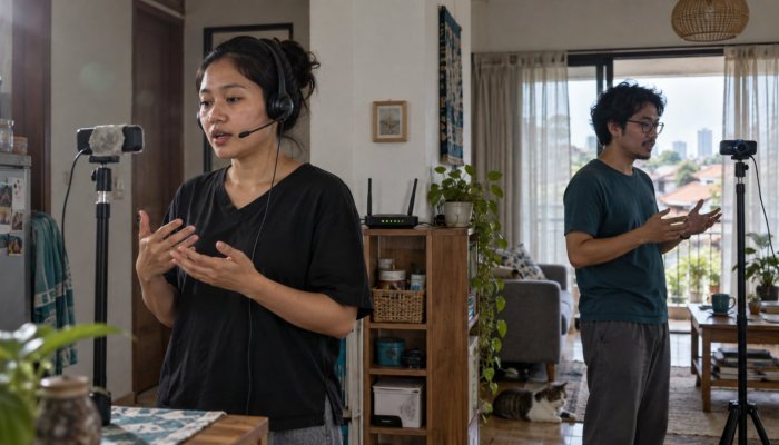 Zoom atau Microsoft Teams: jaringan lambat bisa mengubah pemenangnya