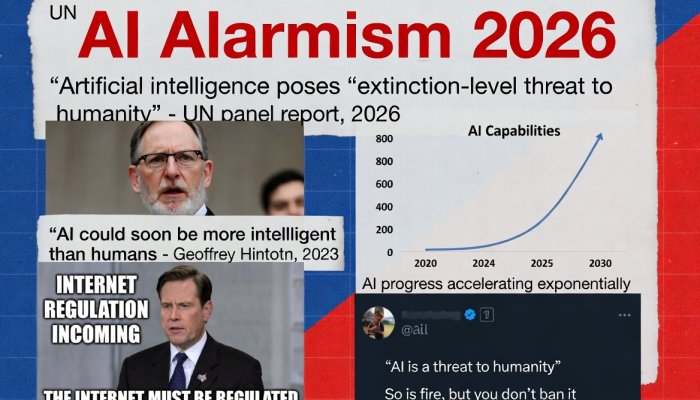 New UN AI Report Gives Alarmists Fresh Ammunition: “We Can’t Understand It, So Panic”
