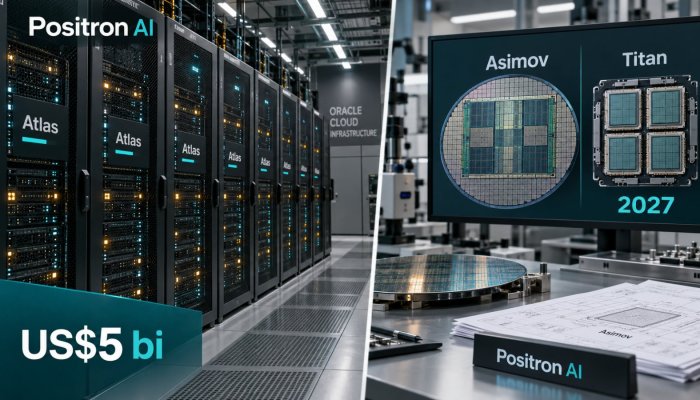Positron vale US$5 bi — novo chip só deve entrar em produção em 2027