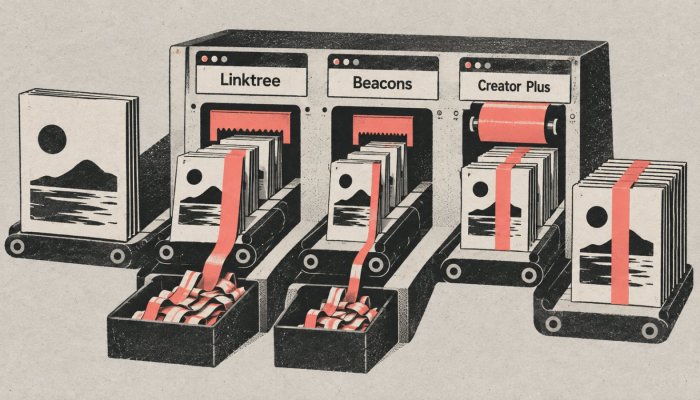 Linktree או Beacons: עמלת המכירה קובעת מתי כדאי לשלם