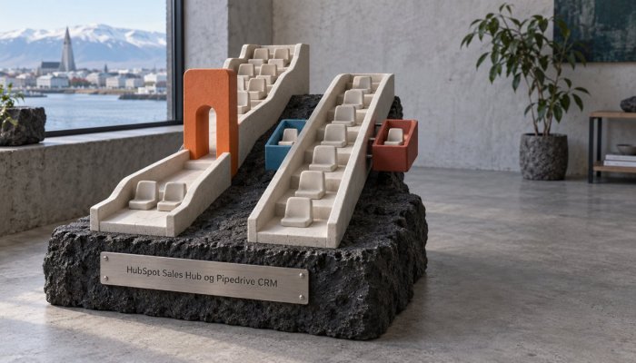 HubSpot eða Pipedrive: ókeypis byrjun getur orðið dýrari við fyrsta vaxtarskref