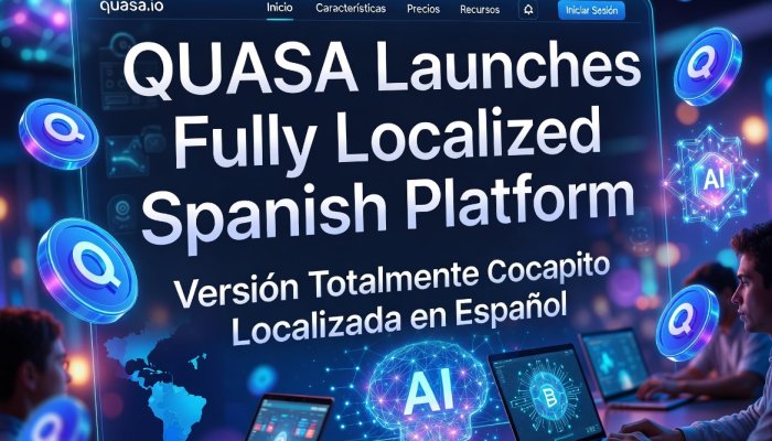 QUASA Launches Fully Localized Spanish Platform, Expanding Its Web3 Creator Economy Hub Across the Spanish-Speaking World