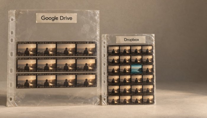 Dropbox أم Google Drive؟ سرعة المزامنة تنافس 15 غيغابايت مجانية