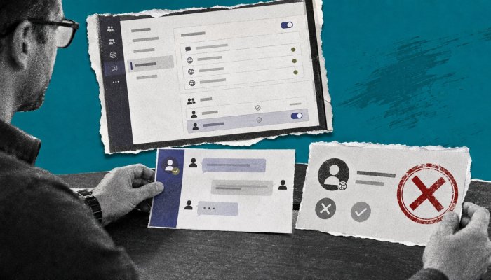 Teamsの外部アクセスは初期状態で有効、閉じ過ぎない制限手順