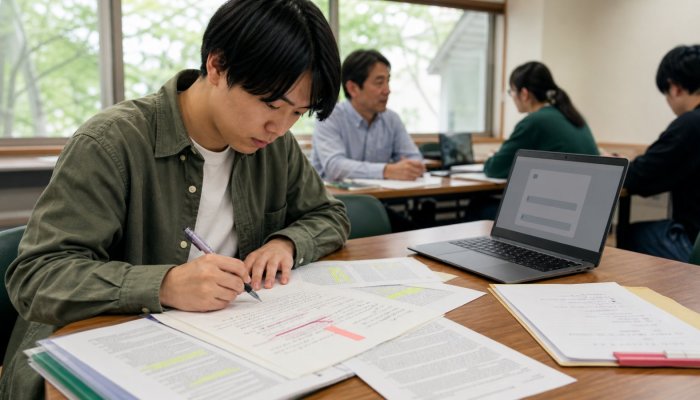 AIに答えを作らせない8段階―45人で試した研究質問の磨き方