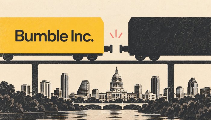 Bumble se prodává za 1,3 miliardy dolarů, akcionáři dostanou prémii 138 %