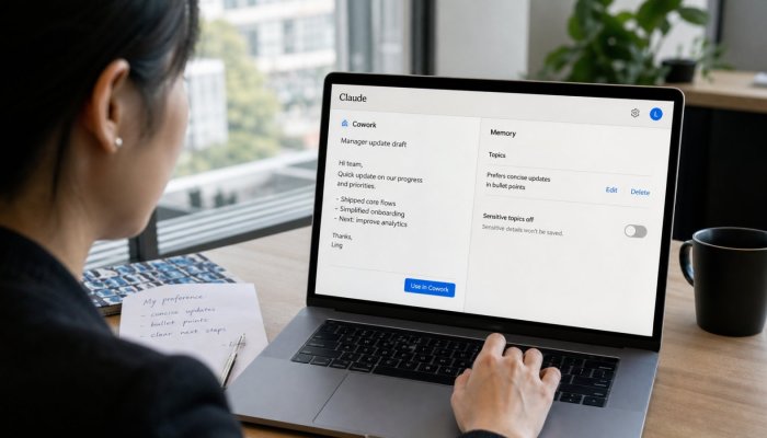 Claude把聊天记忆带进Cowork：敏感信息仍默认不保存