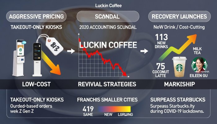 Luckin Coffee: From Scandal to Supremacy in China's Coffee Market