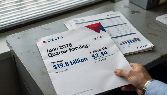 Delta Air Lines опубликовала финансовые результаты за второй квартал 2026 года