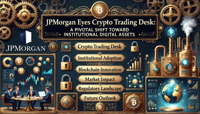 JPMorgan Eyes Crypto Trading Desk: A Pivotal Shift Toward Institutional Digital Assets