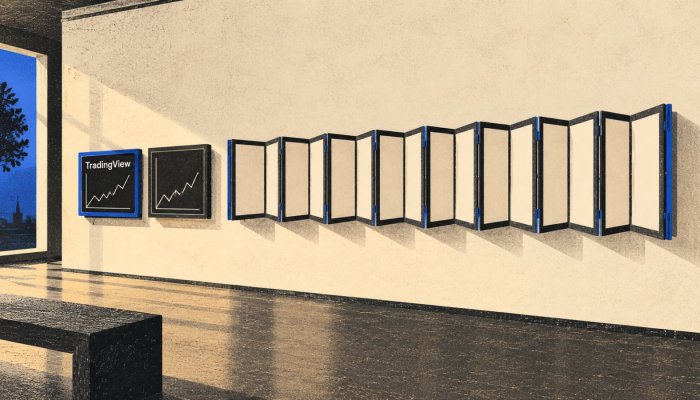 TradingView či Koyfin: grafy sú lacnejšie, desať rokov dát nie